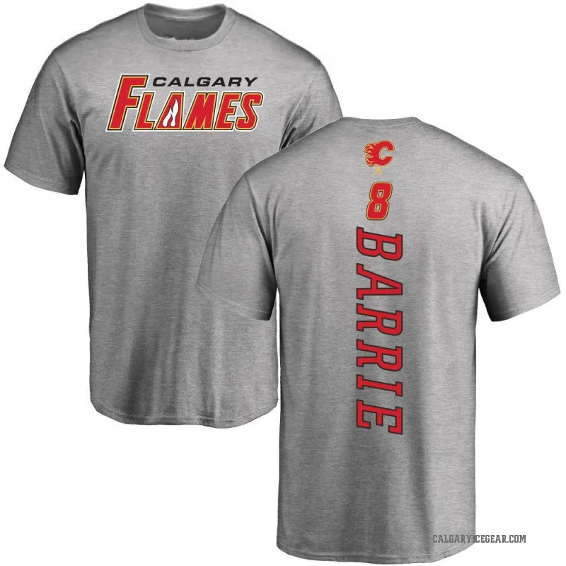 Tyson Barrie Youth Ash Calgary Flames Backer T-Shirt -