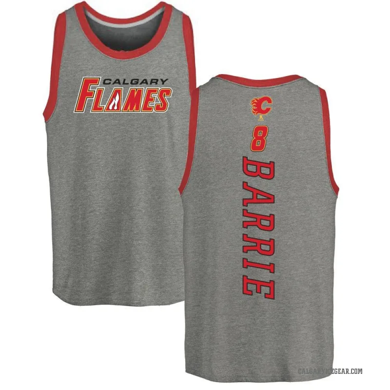 Tyson Barrie Youth Ash Calgary Flames Backer Tank Top -